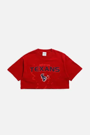 Rework Houston Texans NFL Crop Tee - S Frankie