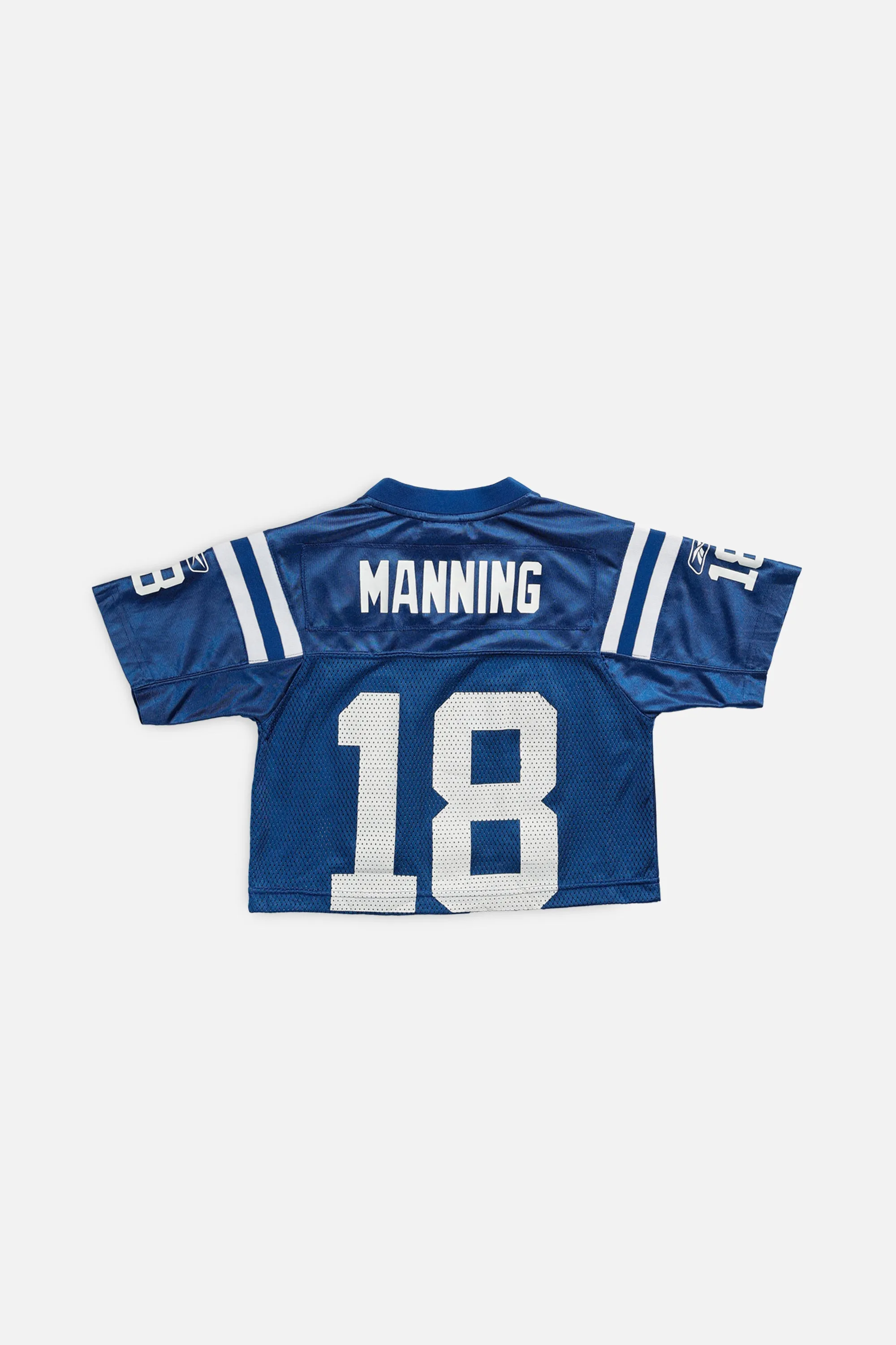 Rework Indianapolis Colts Crop NFL Jersey - XS Frankie