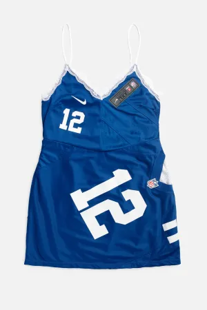 Rework Indianapolis Colts NFL Lace Dress - L Frankie