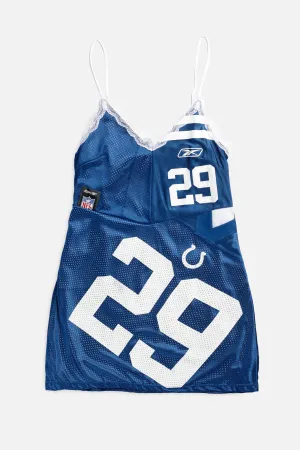 Rework Indianapolis Colts NFL Lace Dress - S Frankie