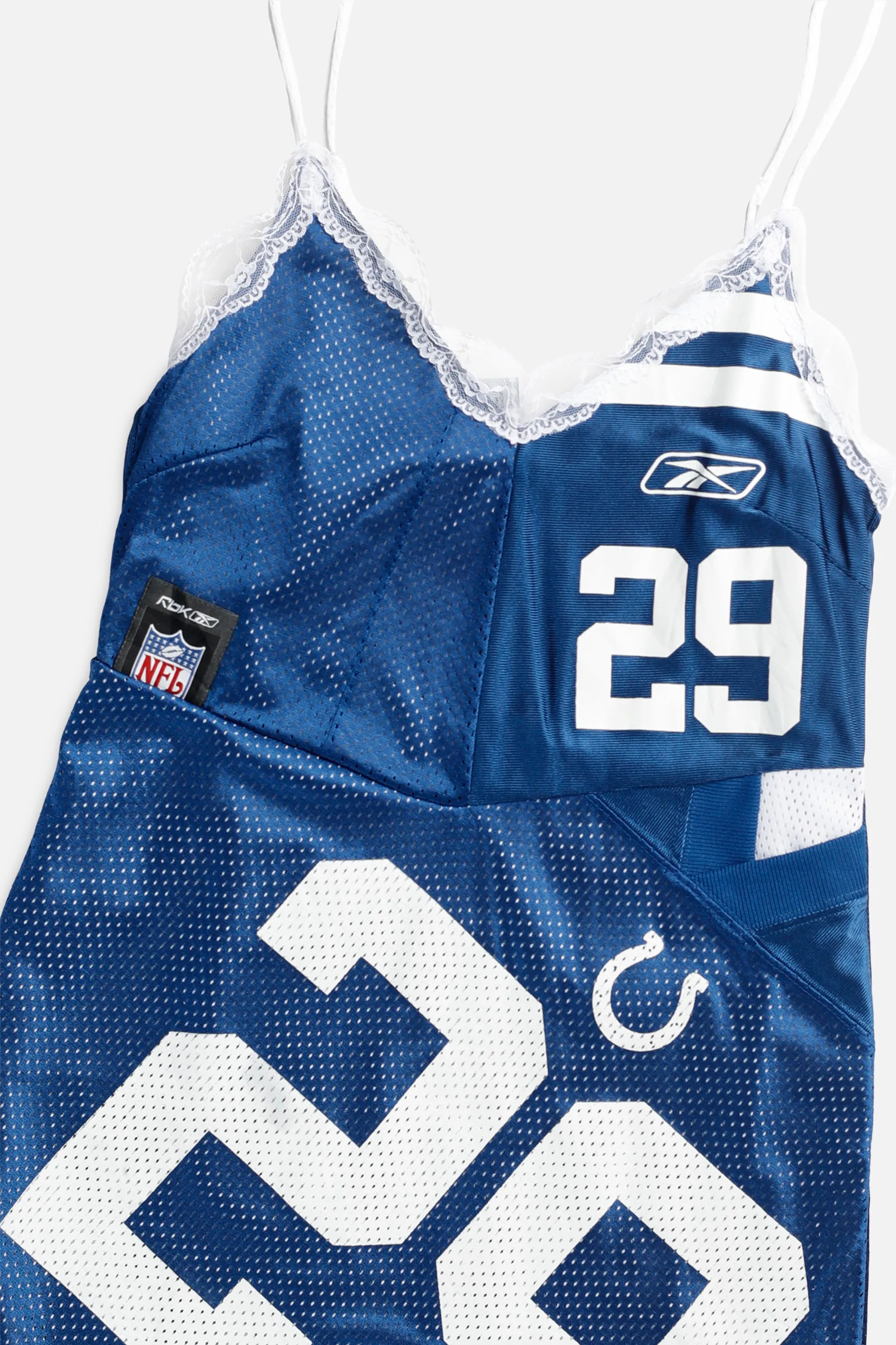 Rework Indianapolis Colts NFL Lace Dress - S Frankie