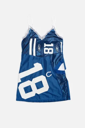 Rework Indianapolis Colts NFL Lace Dress - S Frankie