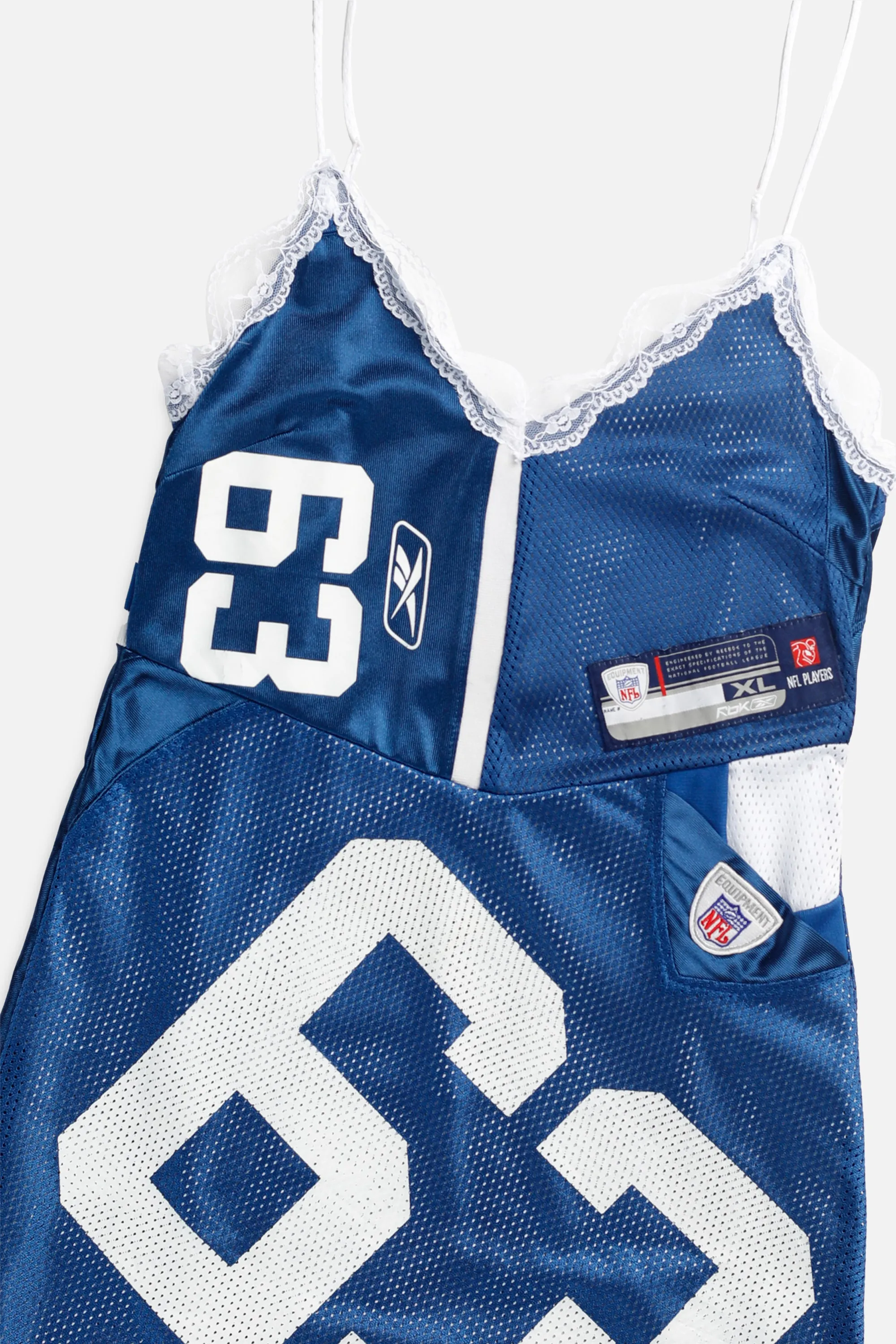 Rework Indianapolis Colts NFL Lace Dress - XS Frankie