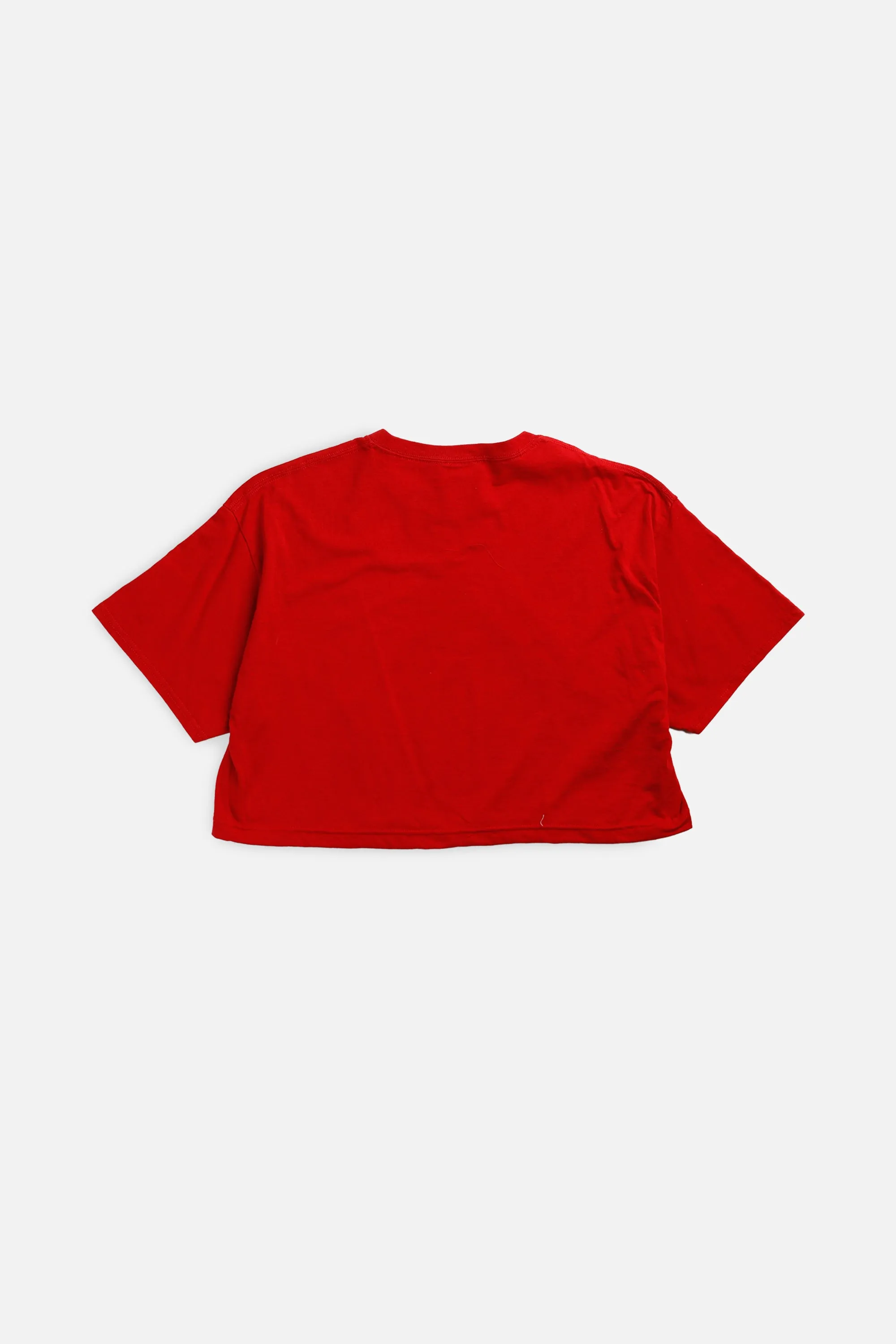 Rework Kansas City Chiefs NFL Crop Tee - XL Frankie