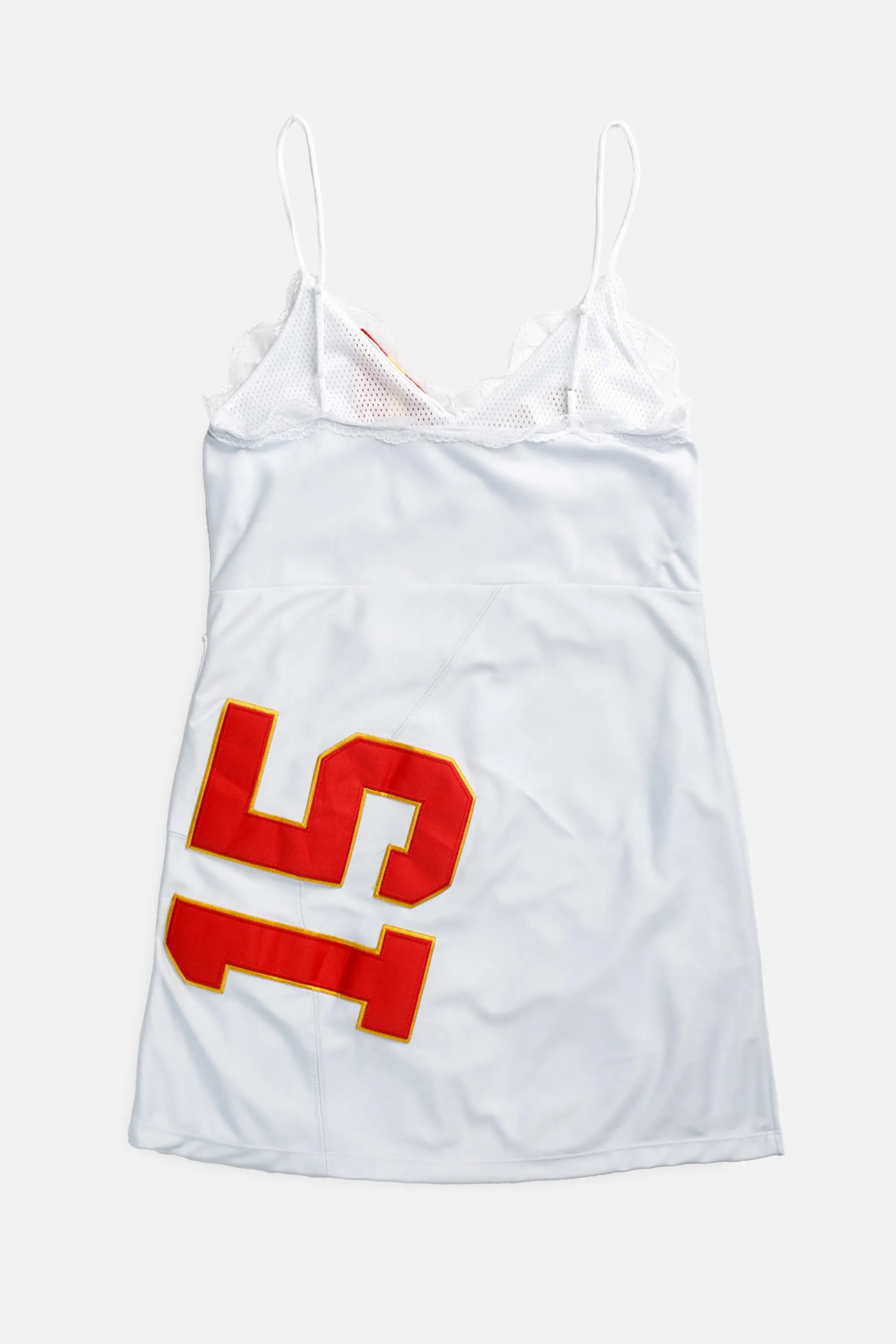 Rework Kansas City Chiefs NFL Lace Dress - L Frankie
