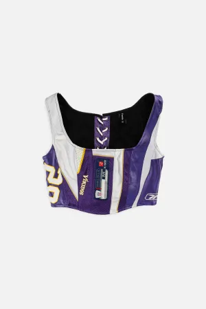 Rework Minnesota Vikings NFL Corset - S Frankie