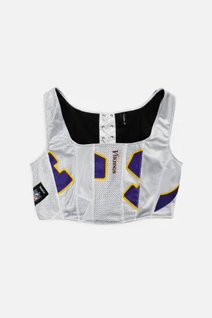 Rework Minnesota Vikings NFL Corset - XL Frankie