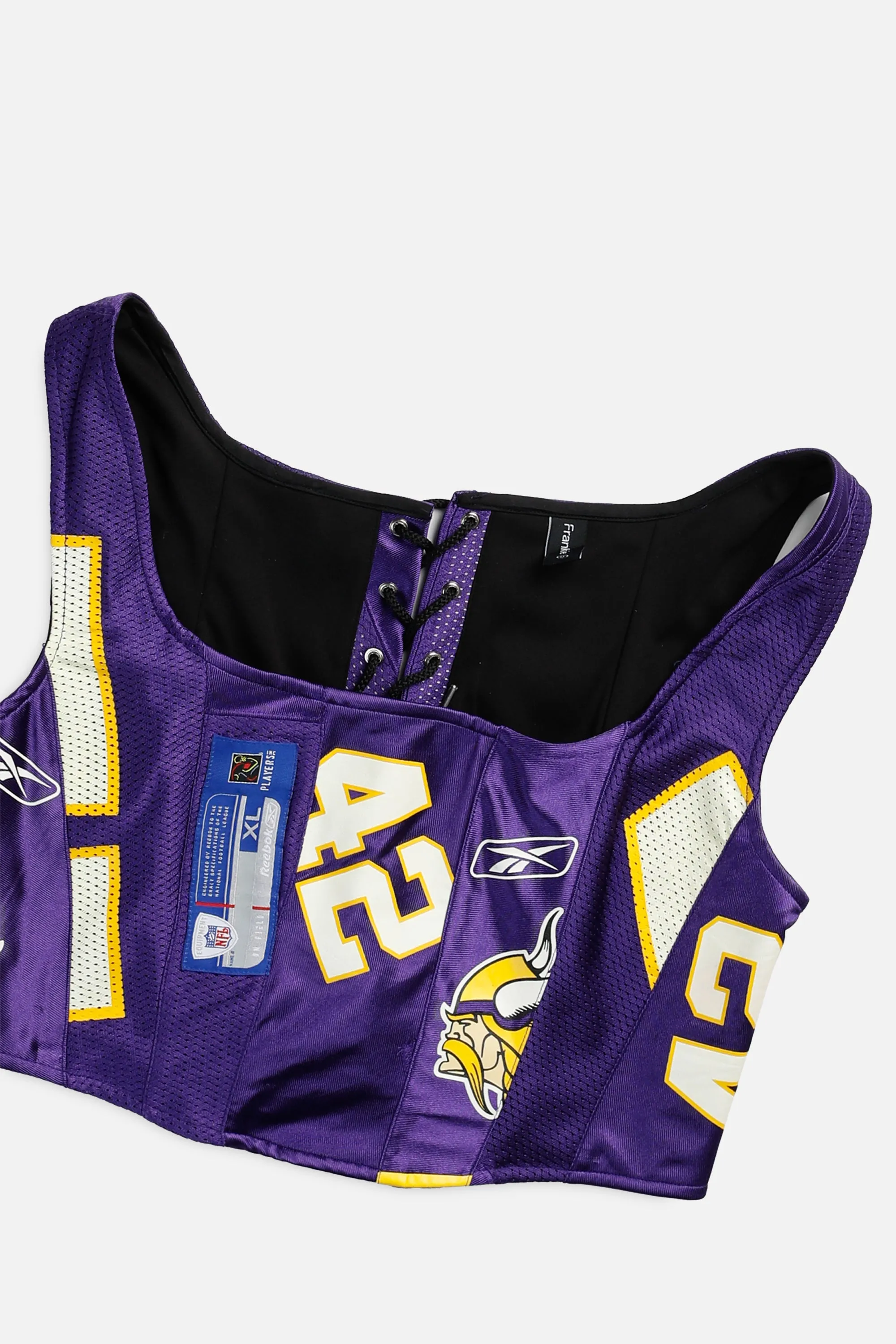 Rework Minnesota Vikings NFL Corset - XL Frankie