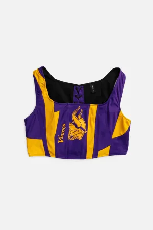 Rework Minnesota Vikings NFL Corset - XXL Frankie