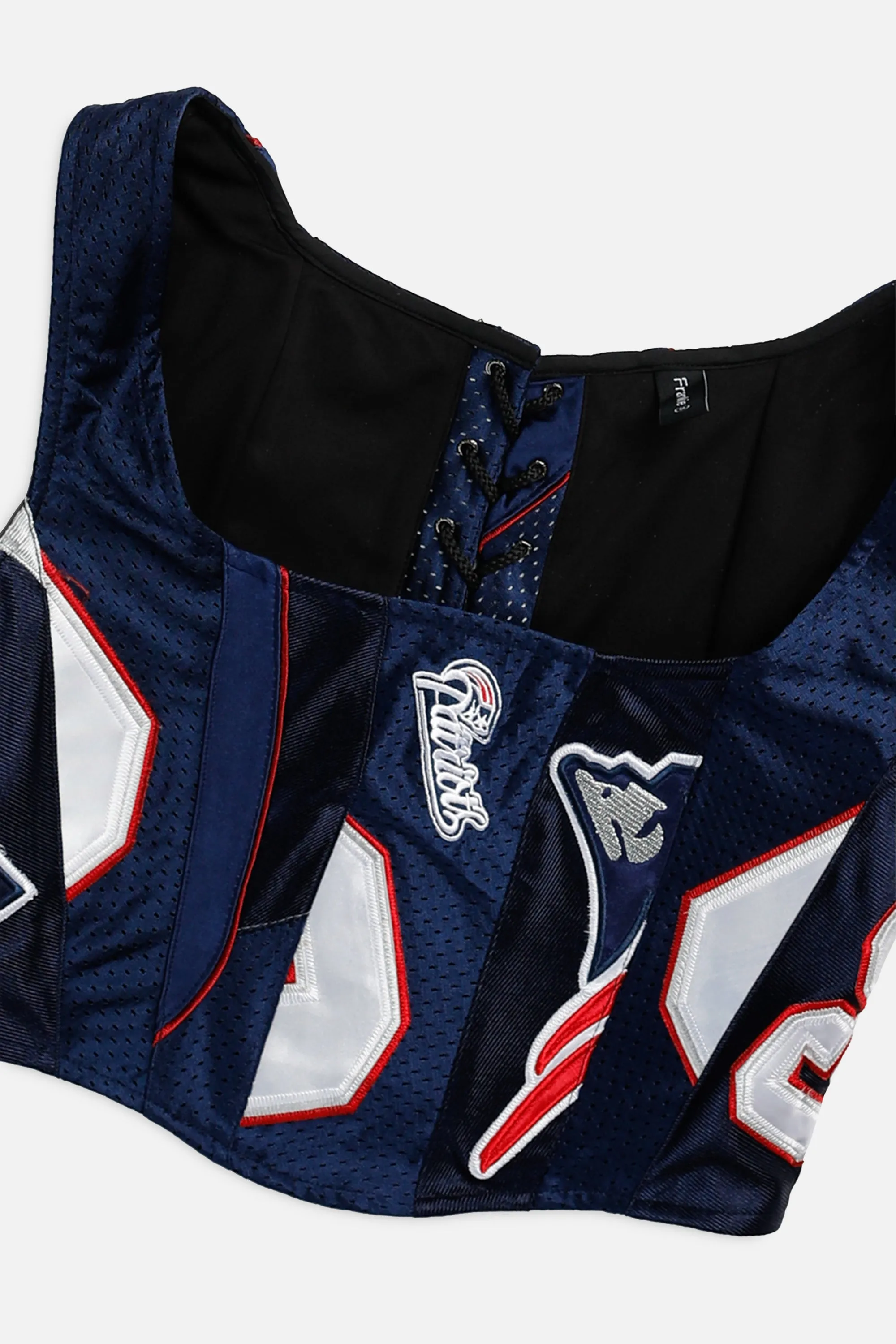 Rework New England Patriots NFL Corset - M Frankie