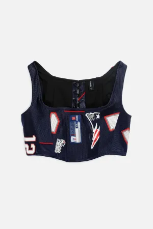 Rework New England Patriots NFL Corset - S Frankie