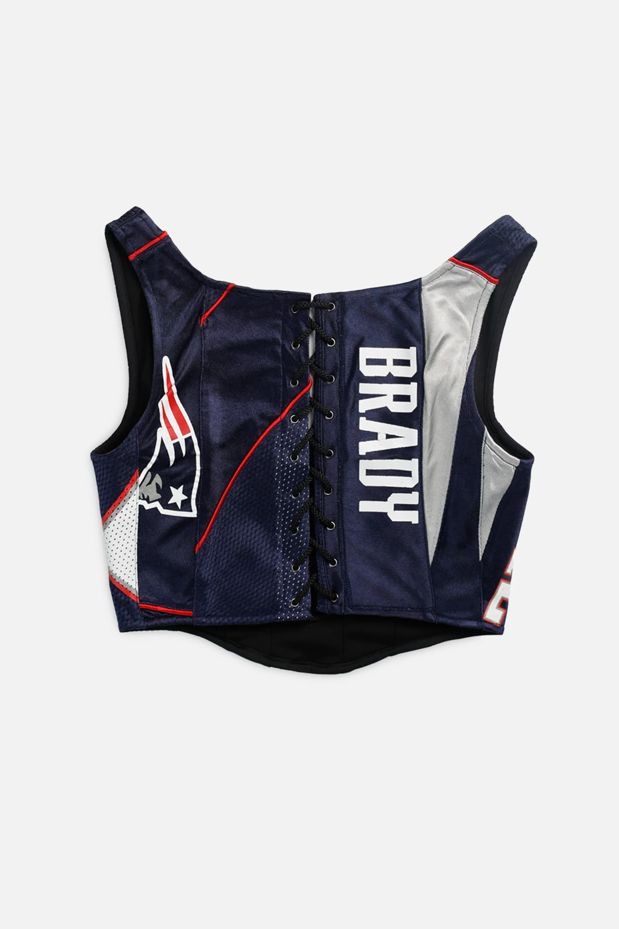 Rework New England Patriots NFL Corset - S Frankie