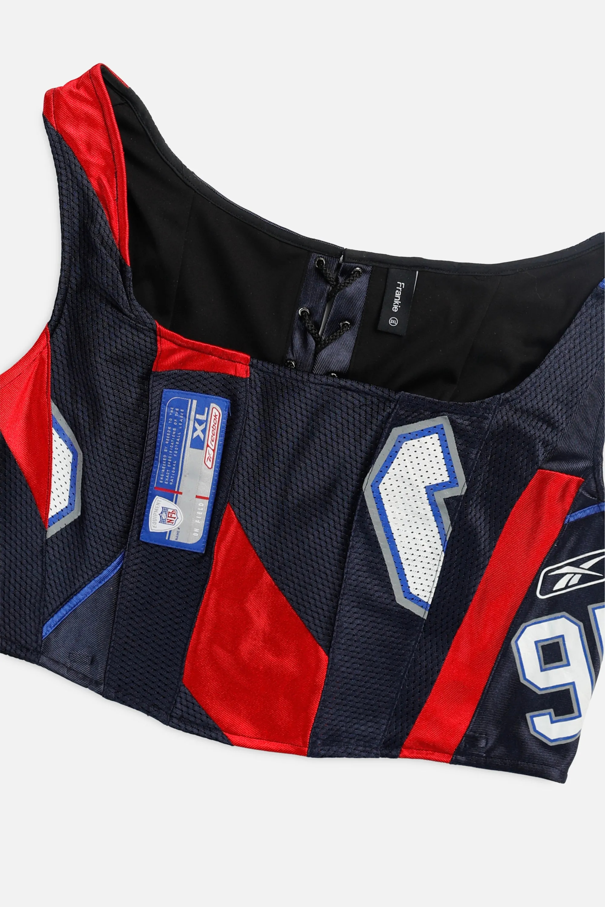 Rework New England Patriots NFL Corset - XXL Frankie
