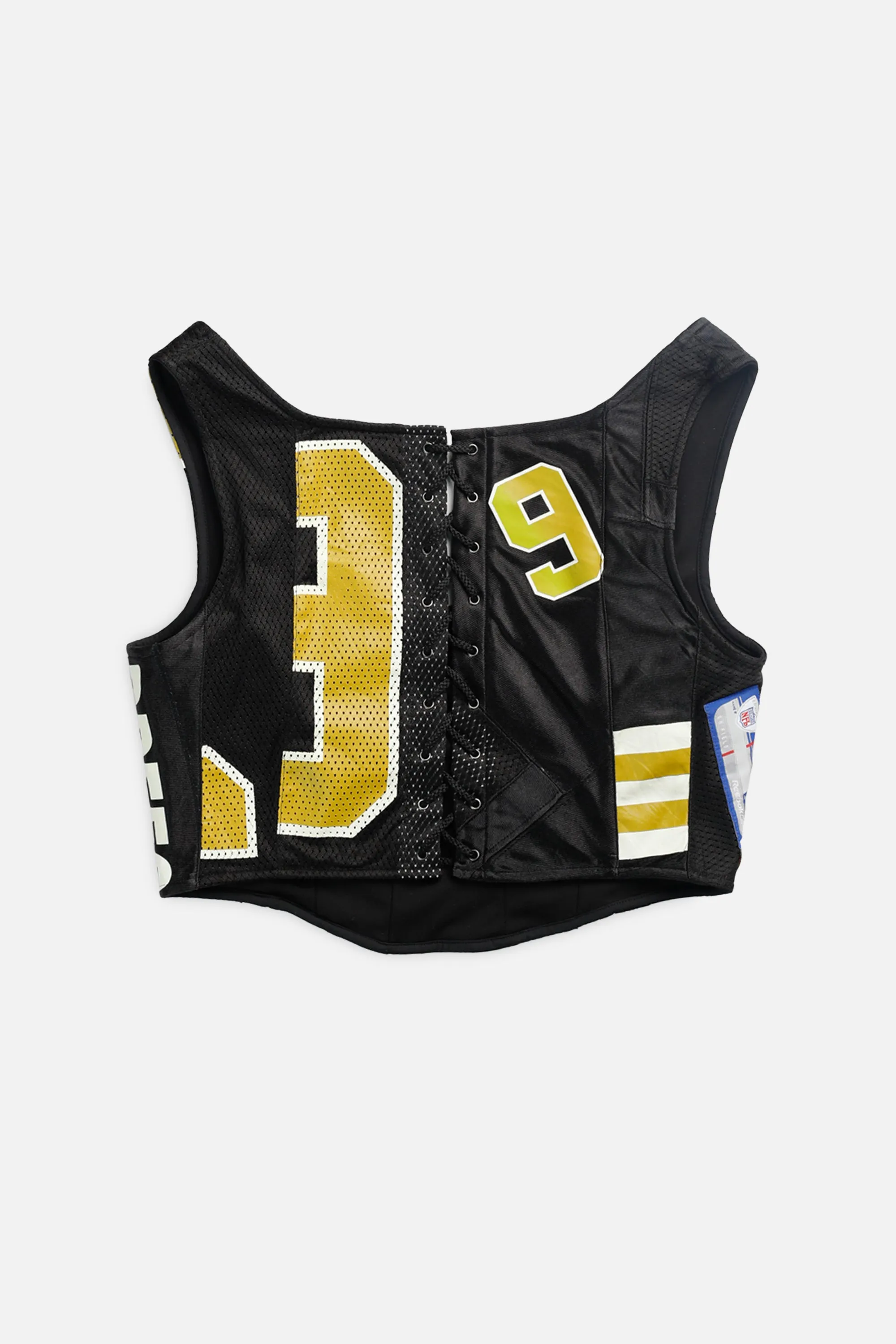 Rework New Orleans Saints NFL Corset - L Frankie