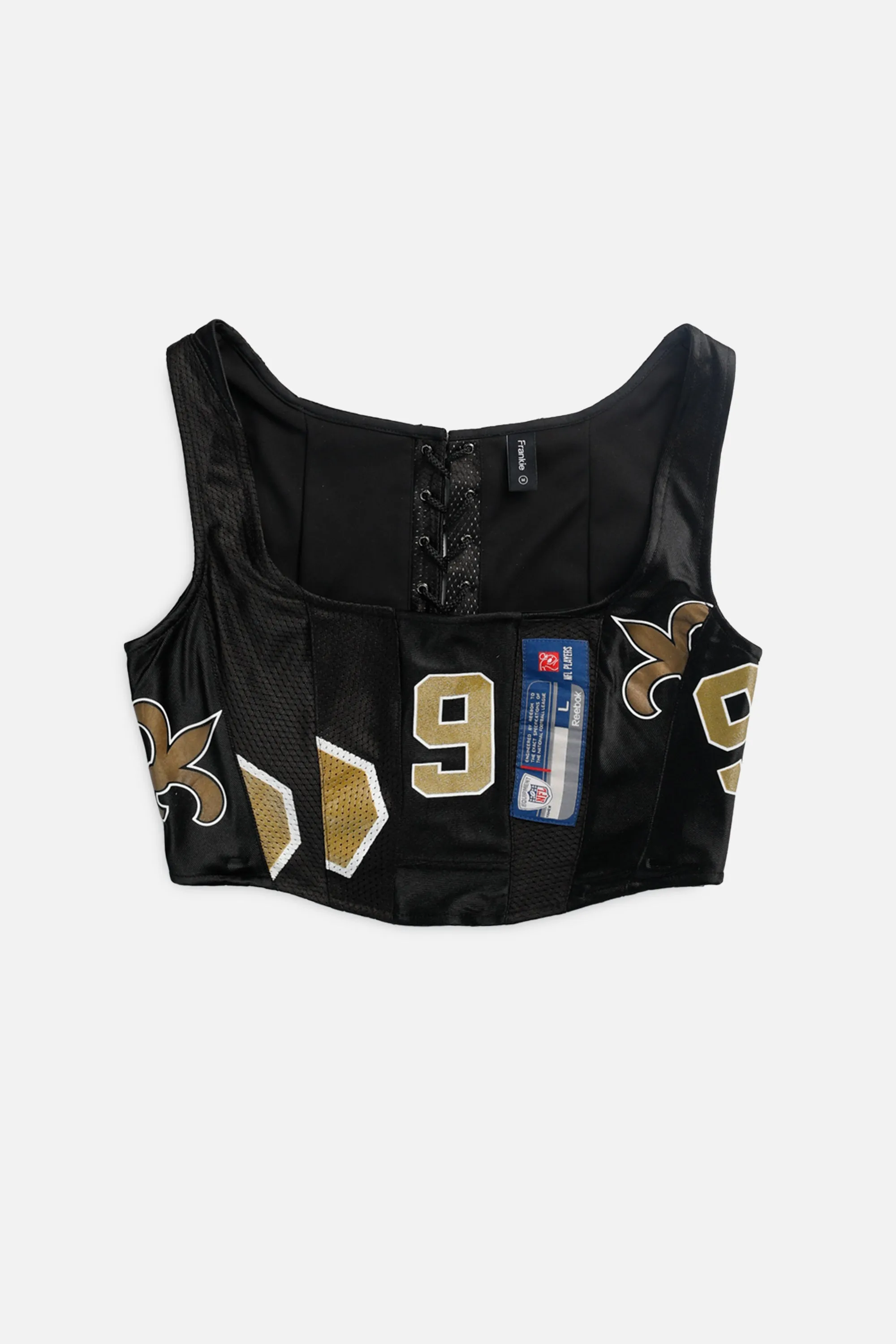 Rework New Orleans Saints NFL Corset - M Frankie