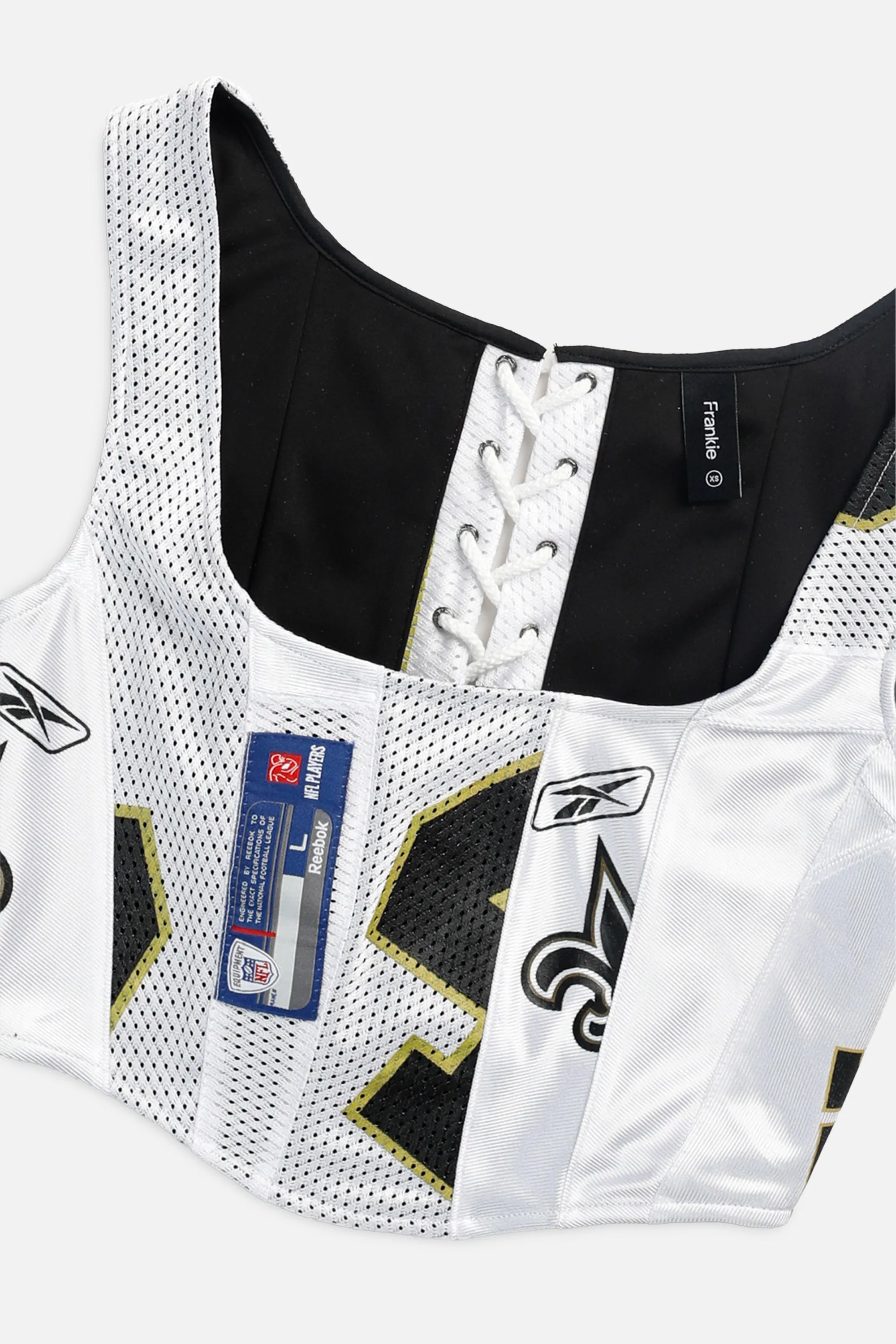 Rework New Orleans Saints NFL Corset - XS Frankie