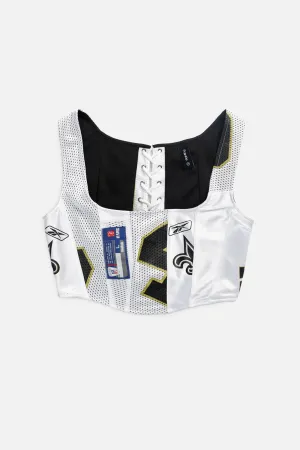 Rework New Orleans Saints NFL Corset - XS Frankie