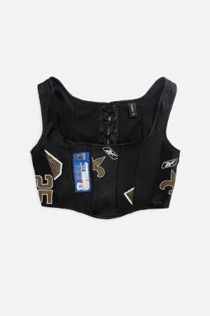 Rework New Orleans Saints NFL Corset - XS Frankie