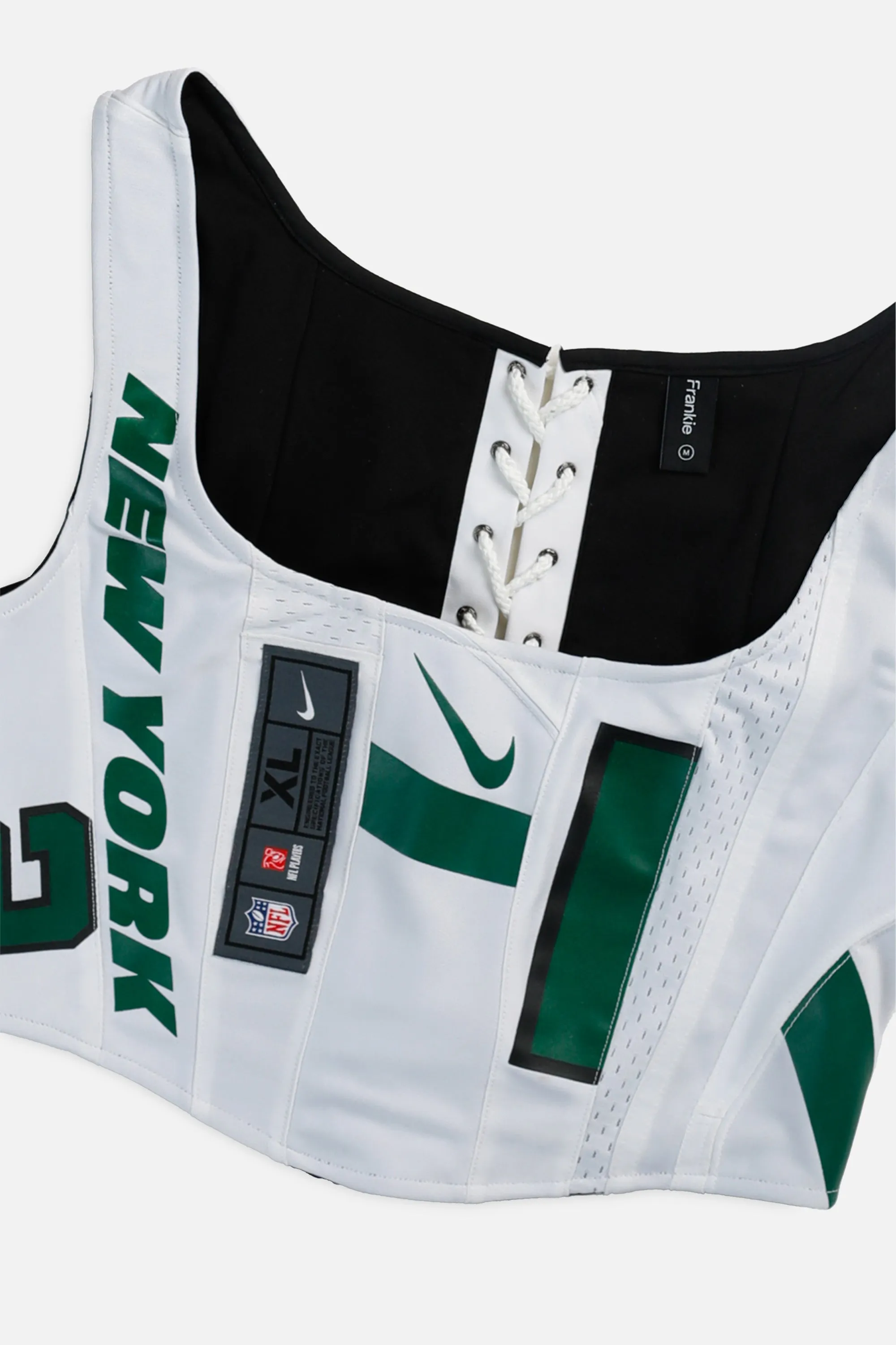 Rework New York Jets NFL Corset - M Frankie