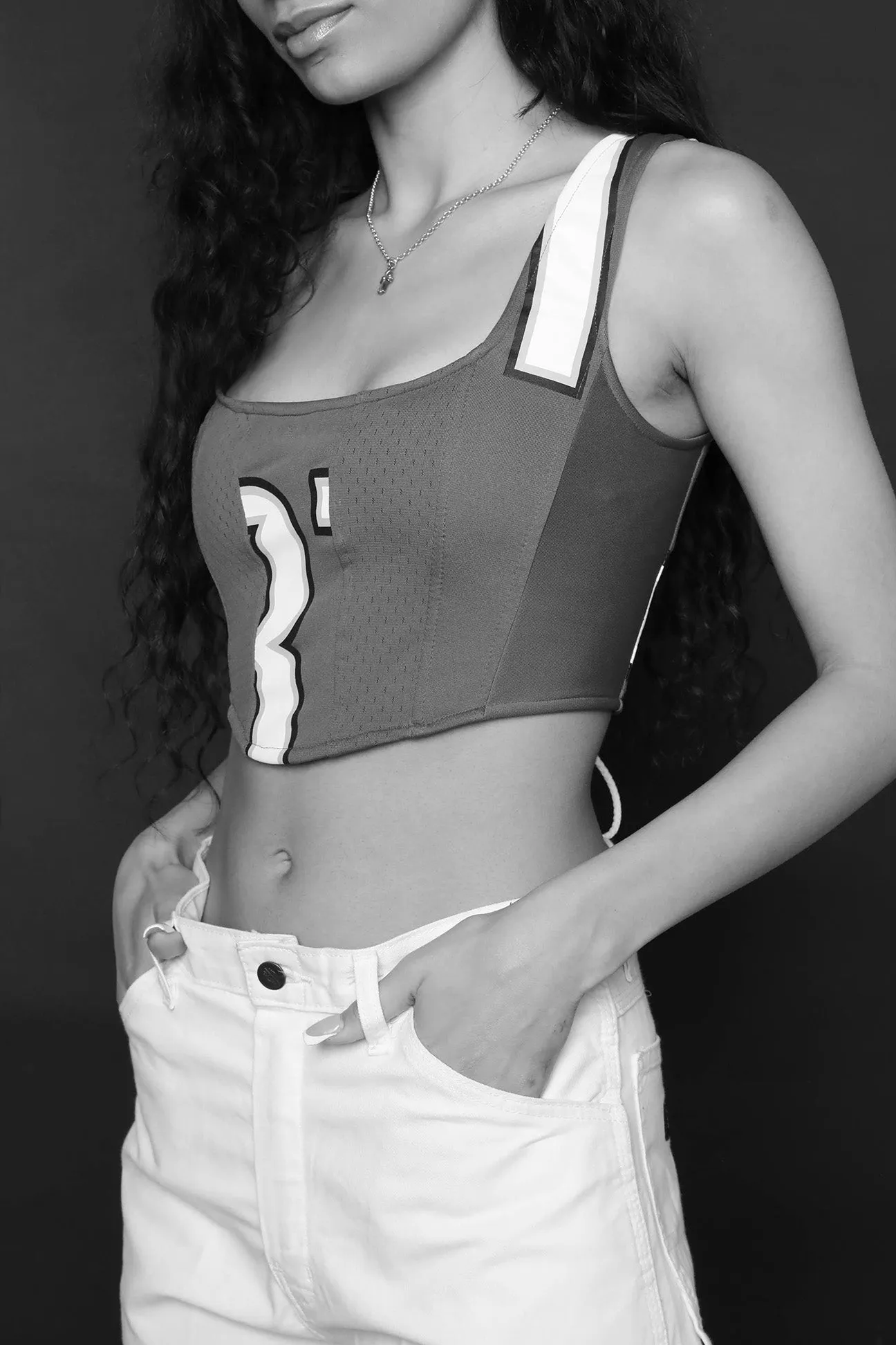 Rework New York Jets NFL Corset - M Frankie