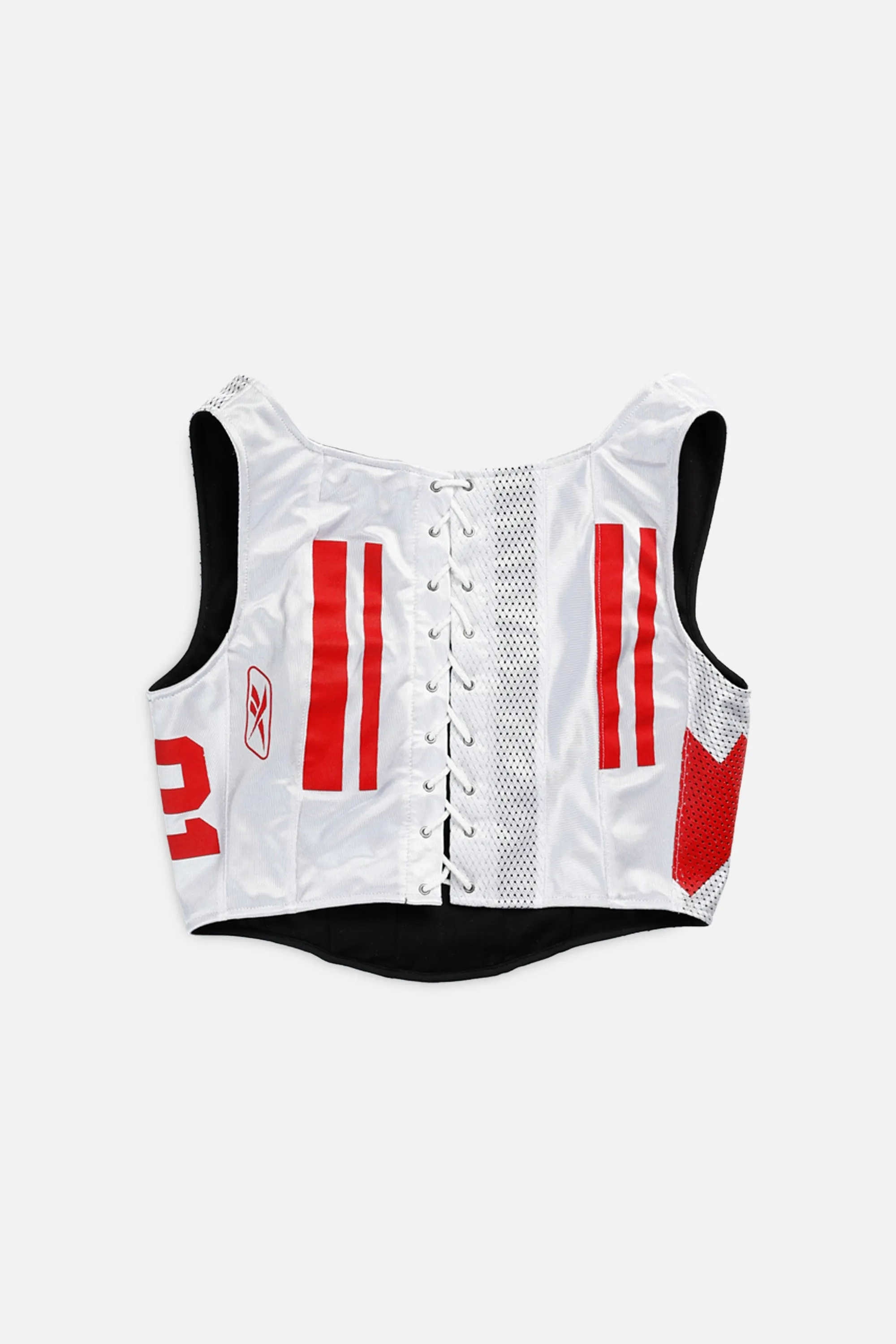 Rework NY Giants NFL Corset - L Frankie