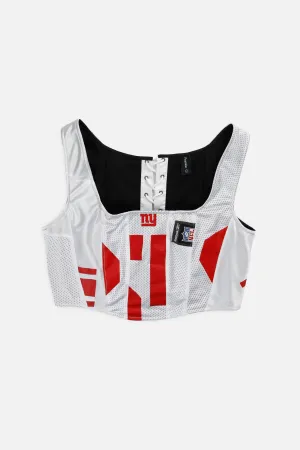 Rework NY Giants NFL Corset - L Frankie