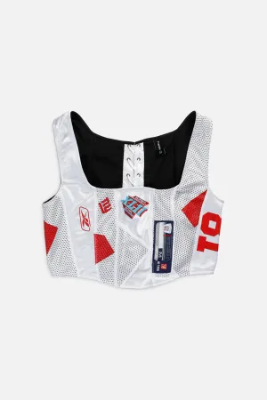 Rework NY Giants NFL Corset - L Frankie