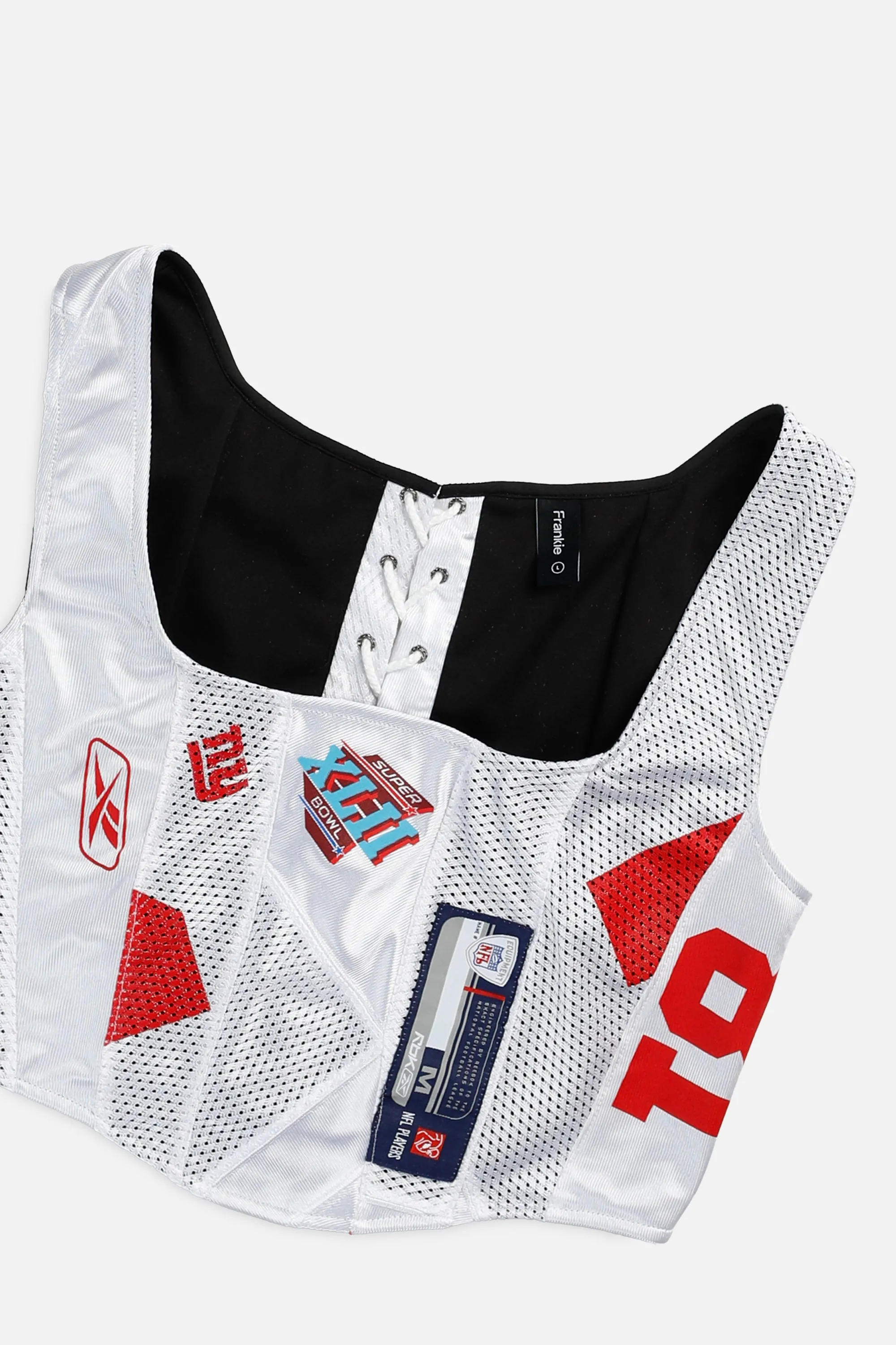 Rework NY Giants NFL Corset - L Frankie
