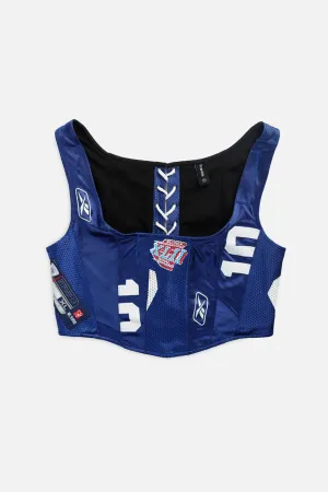 Rework NY Giants NFL Corset - M Frankie