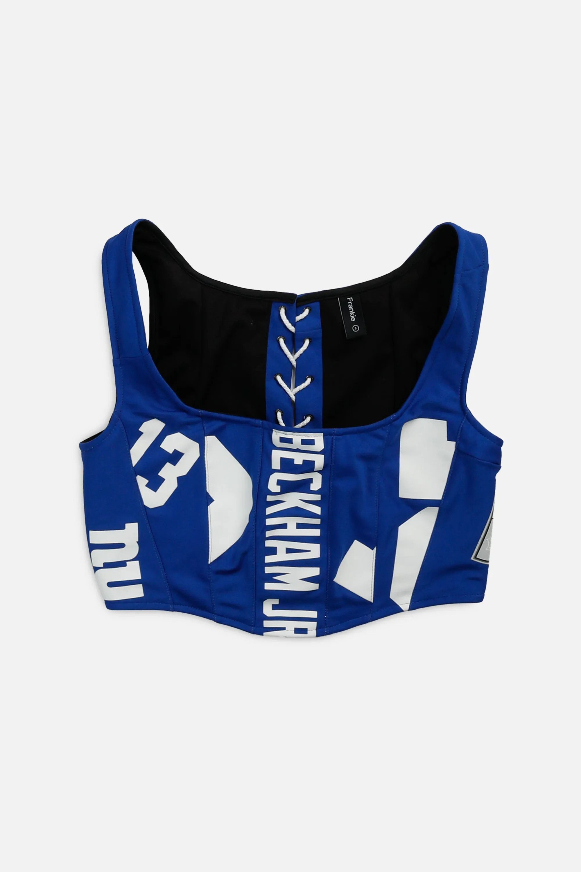 Rework NY Giants NFL Corset - S Frankie