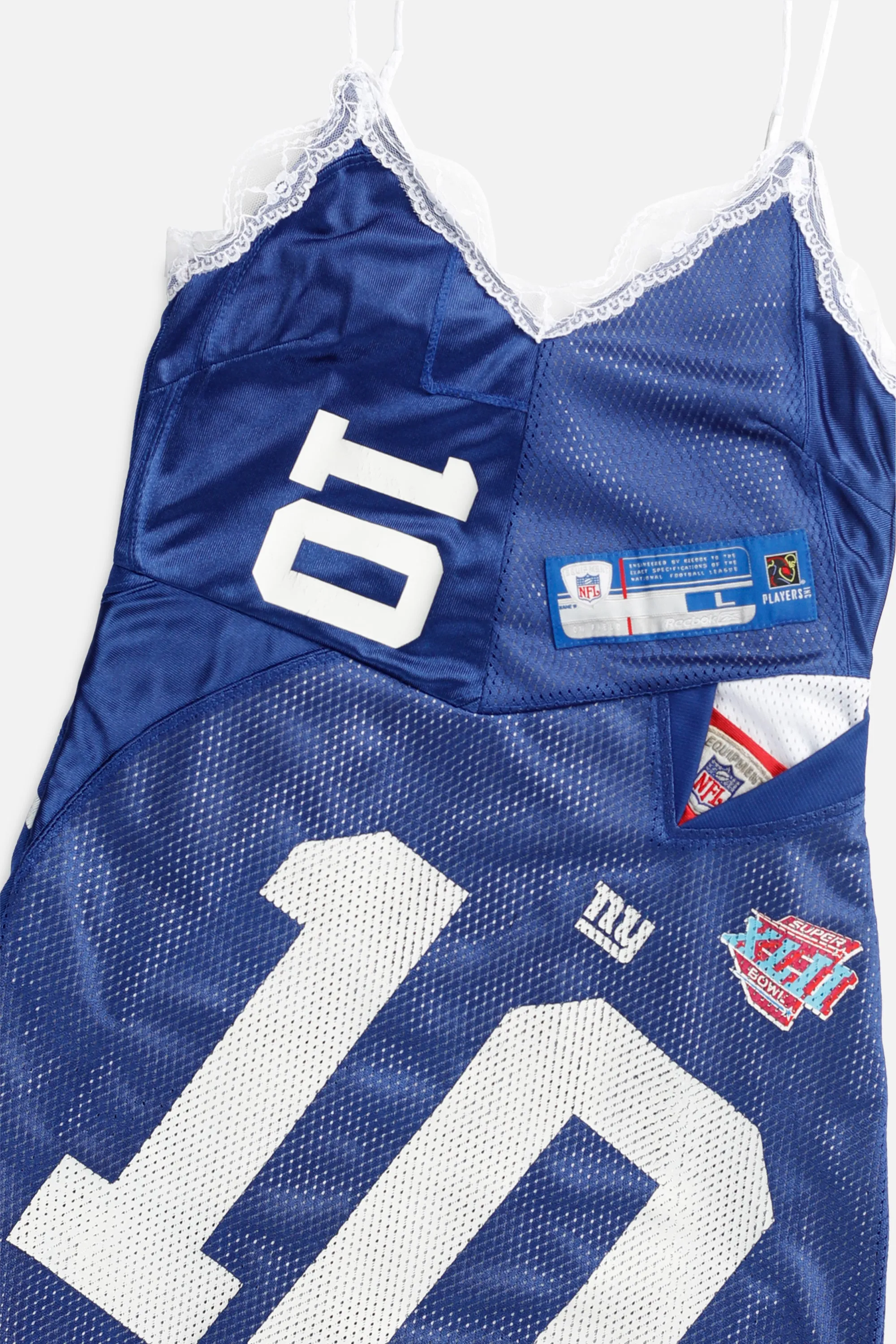 Rework NY Giants NFL Lace Dress - XS Frankie