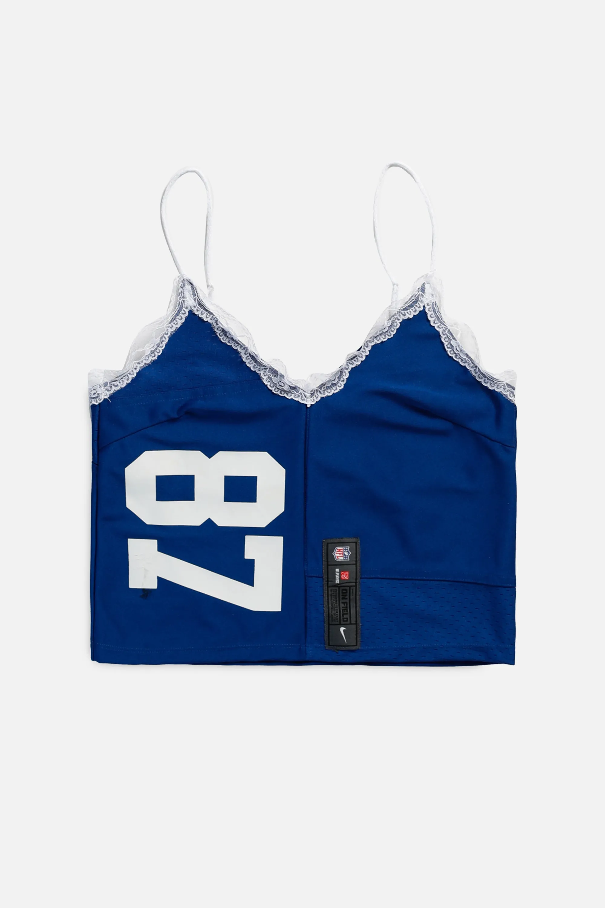 Rework NY Jets Lace Tank - M Frankie