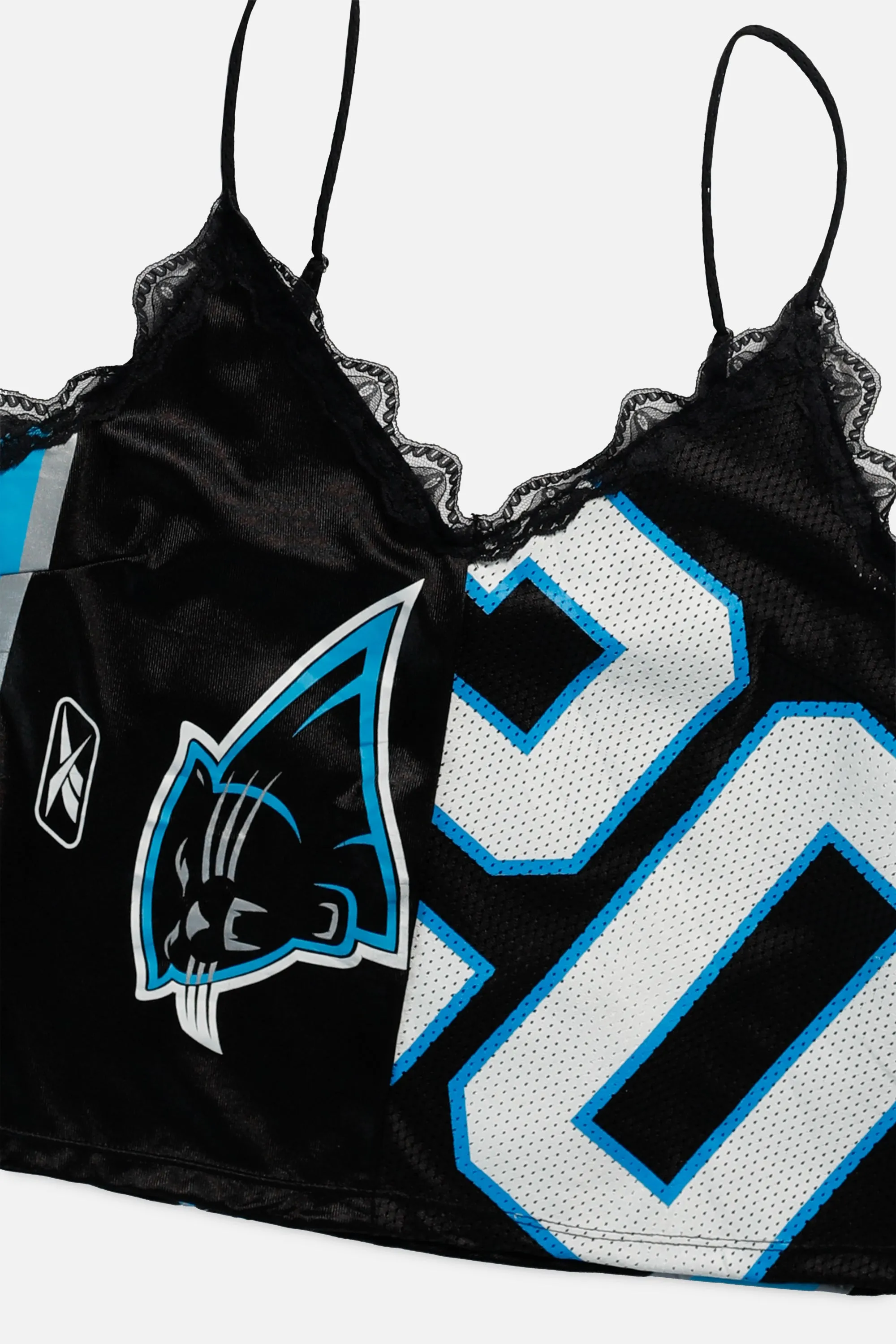 Rework Panthers Lace Tank - M Frankie