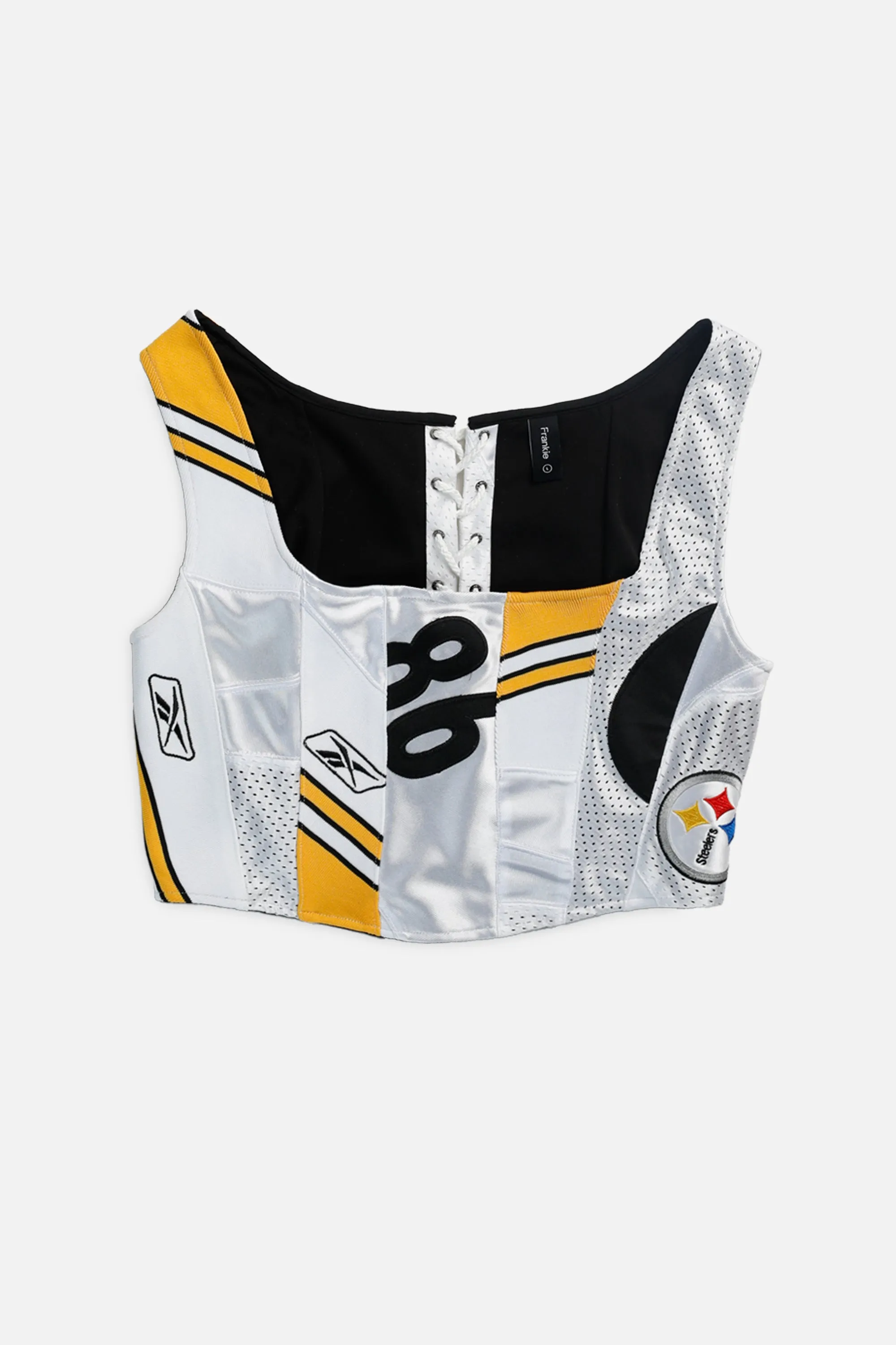 Rework Pittsburgh Steelers NFL Corset - L Frankie