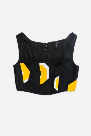 Rework Pittsburgh Steelers NFL Corset - L Frankie