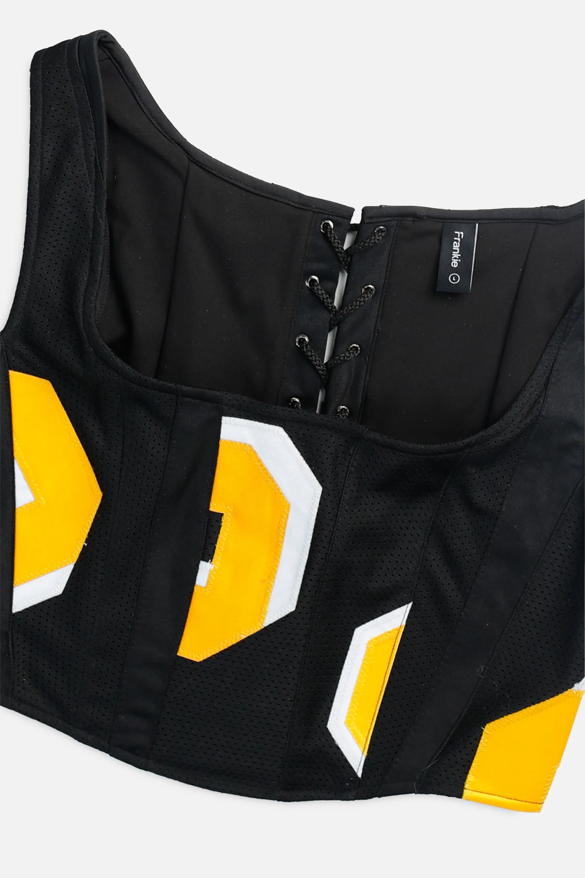 Rework Pittsburgh Steelers NFL Corset - L Frankie