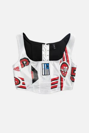 Rework San Francisco 49ers NFL Corset - M Frankie