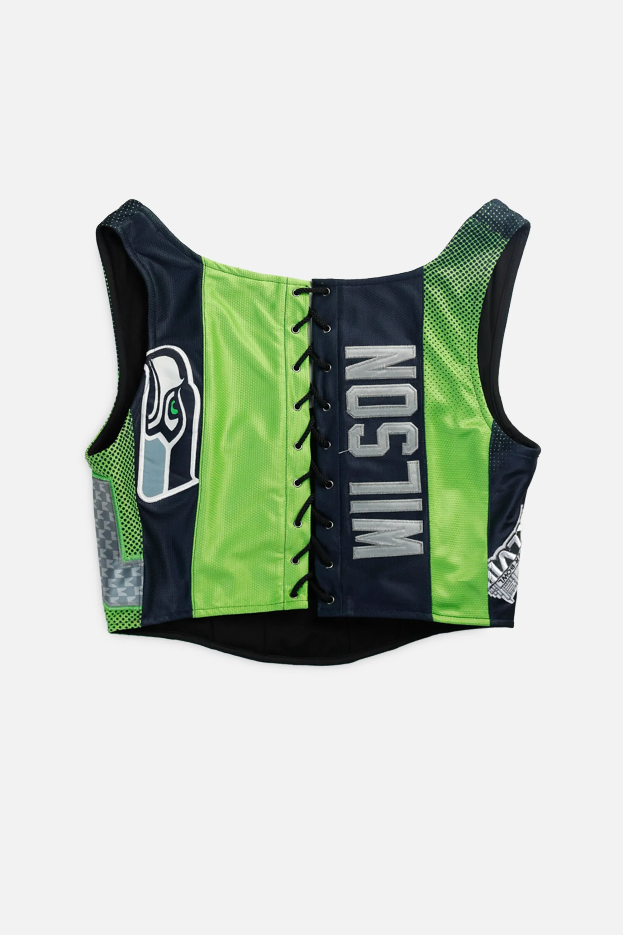 Rework Seattle Seahawks NFL Corset - L Frankie