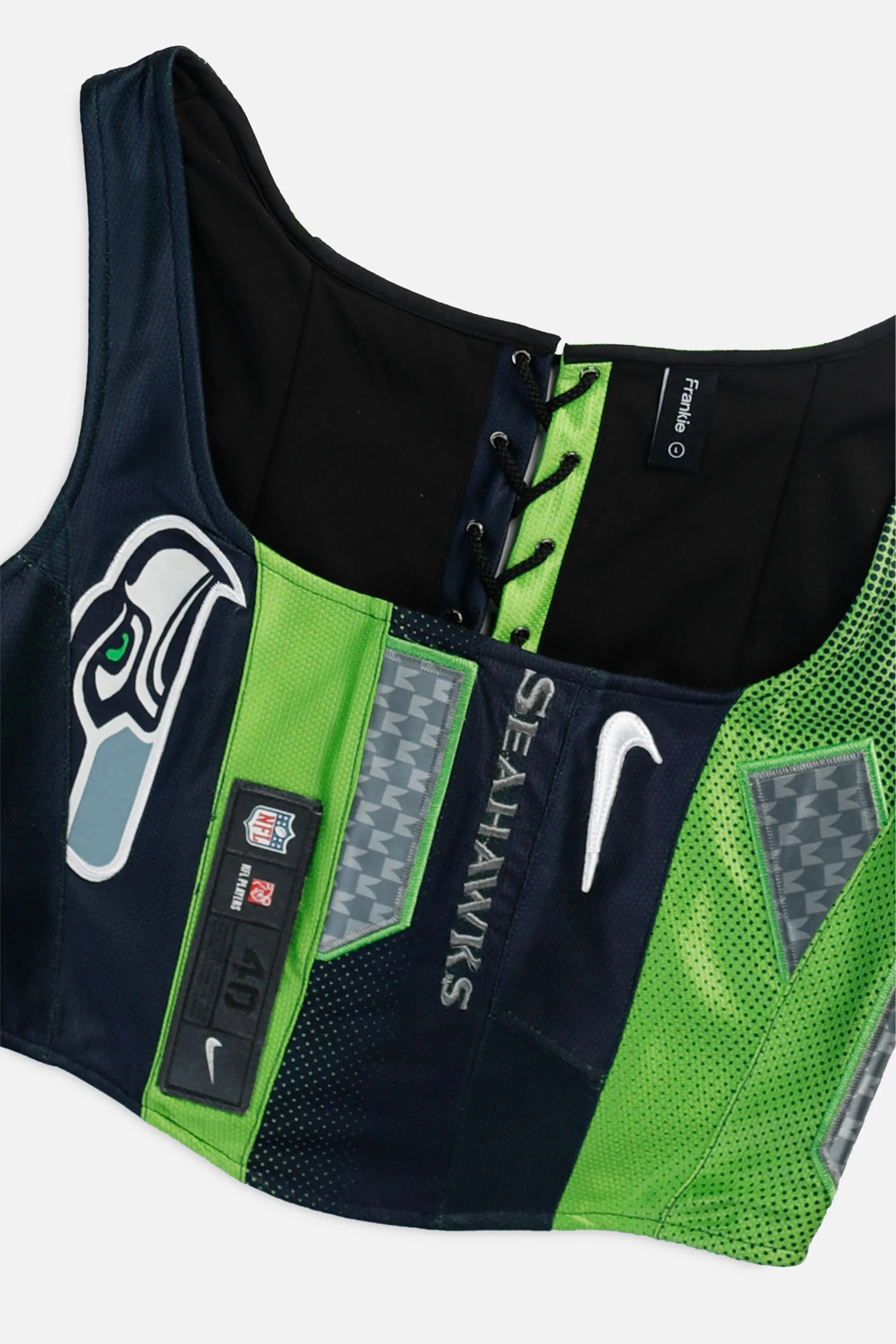 Rework Seattle Seahawks NFL Corset - L Frankie