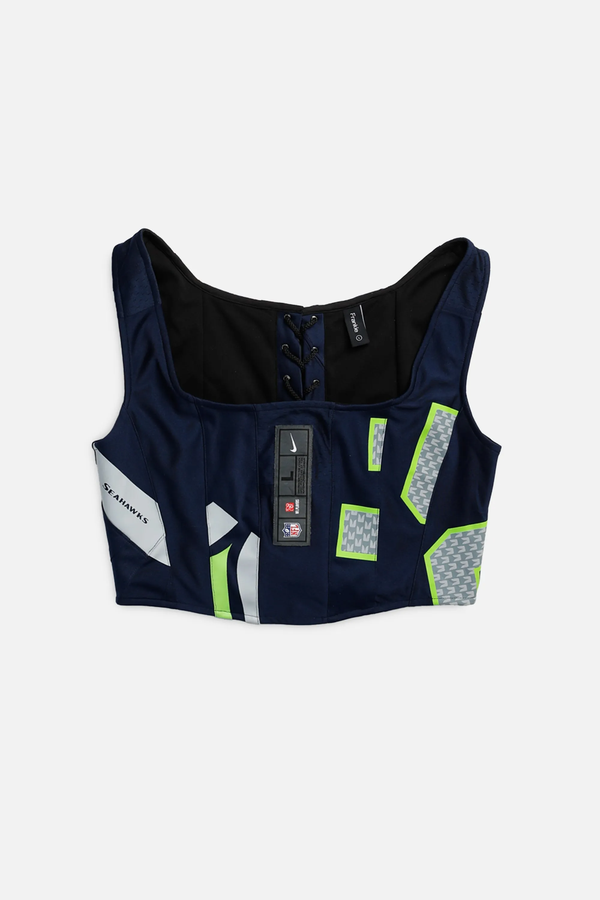 Rework Seattle Seahawks NFL Corset - L Frankie