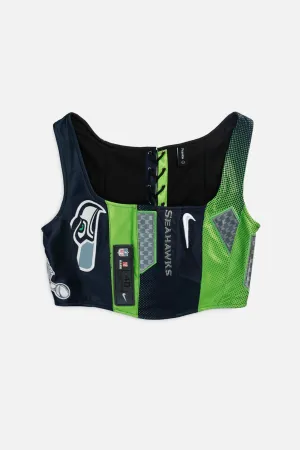 Rework Seattle Seahawks NFL Corset - L Frankie