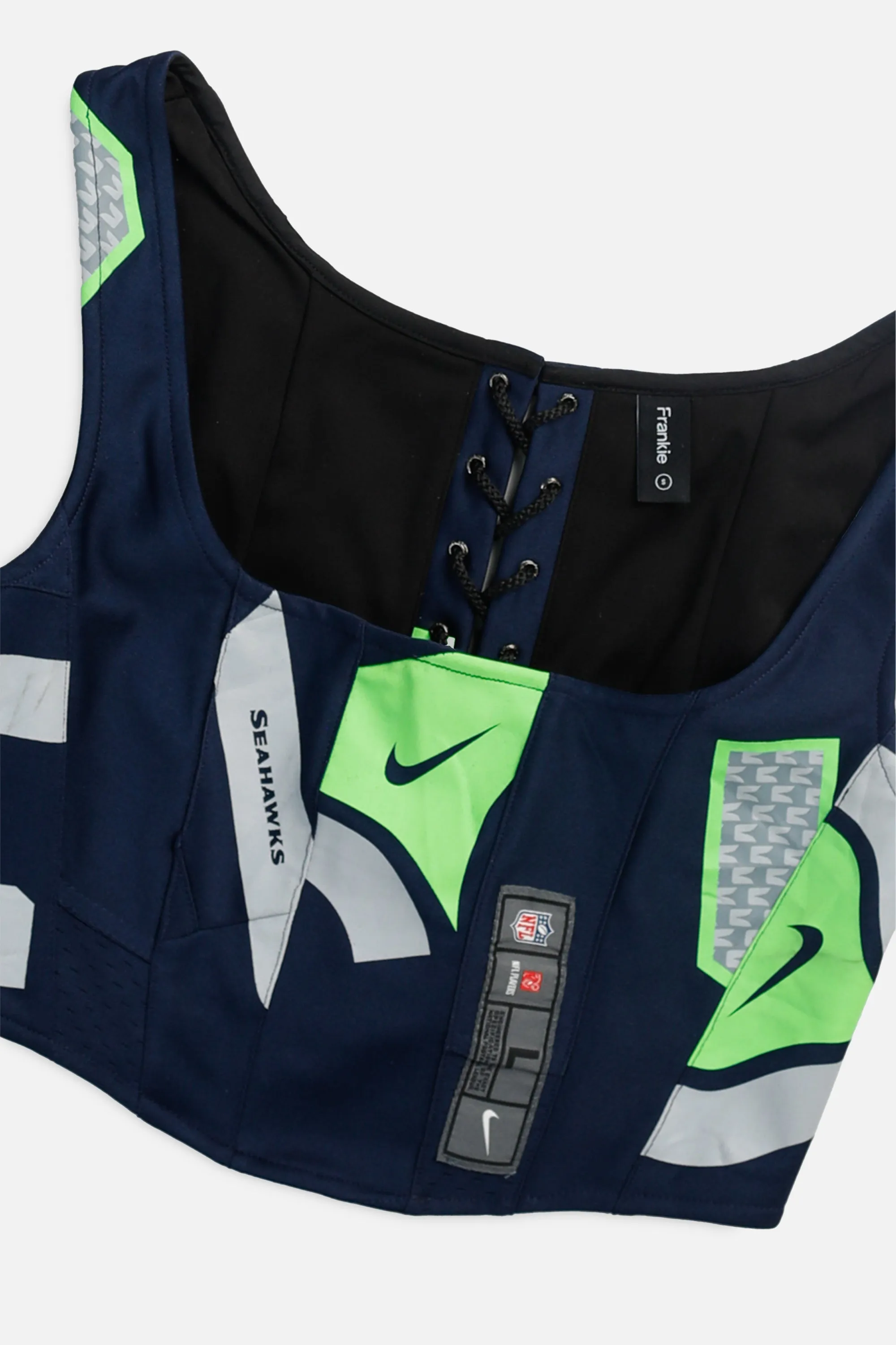 Rework Seattle Seahawks NFL Corset - S Frankie