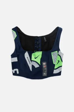 Rework Seattle Seahawks NFL Corset - S Frankie