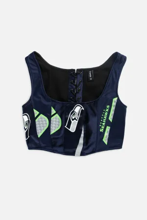 Rework Seattle Seahawks NFL Corset - XS Frankie