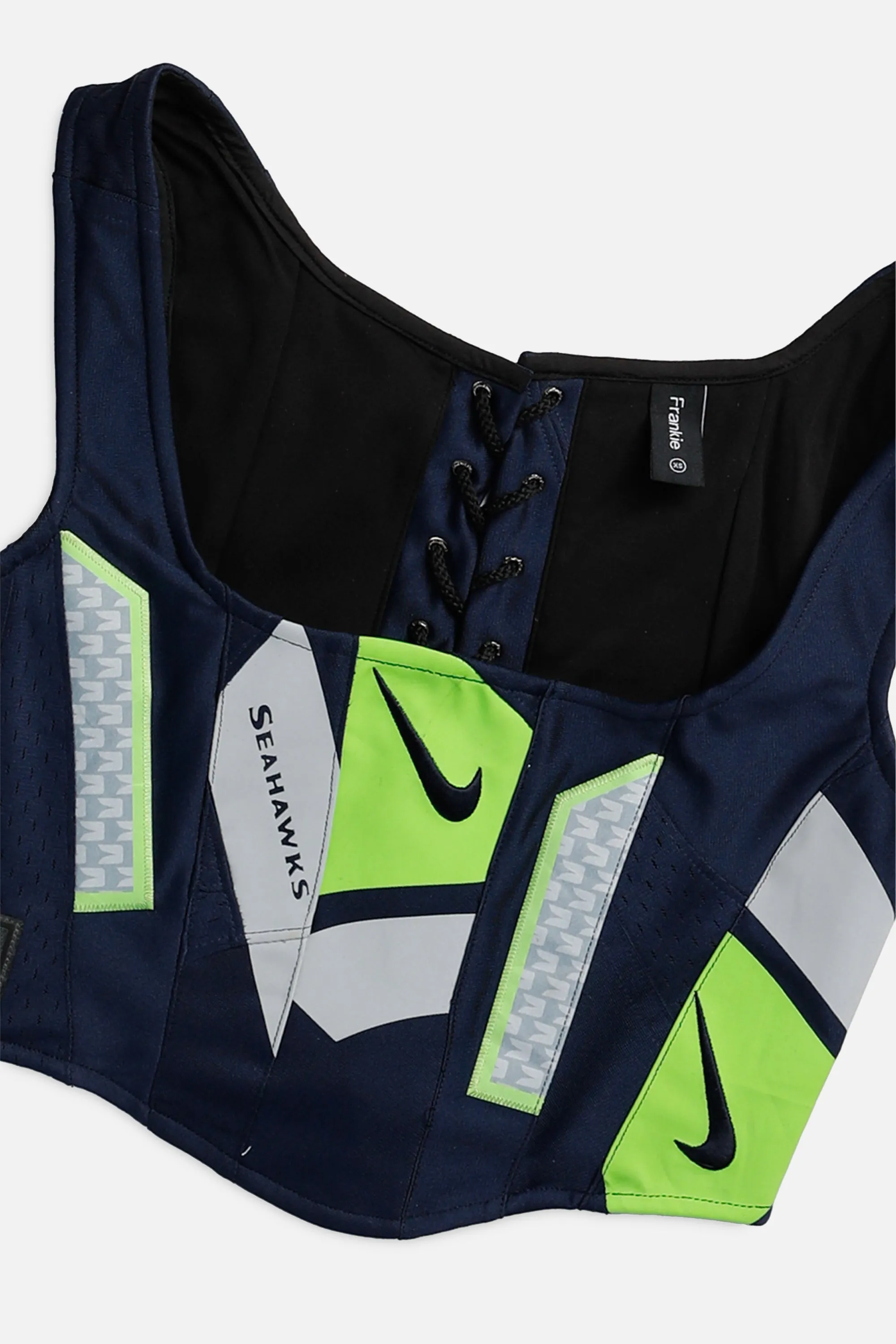Rework Seattle Seahawks NFL Corset - XS Frankie