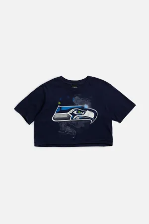 Rework Seattle Seahawks NFL Crop Tee - XS Frankie