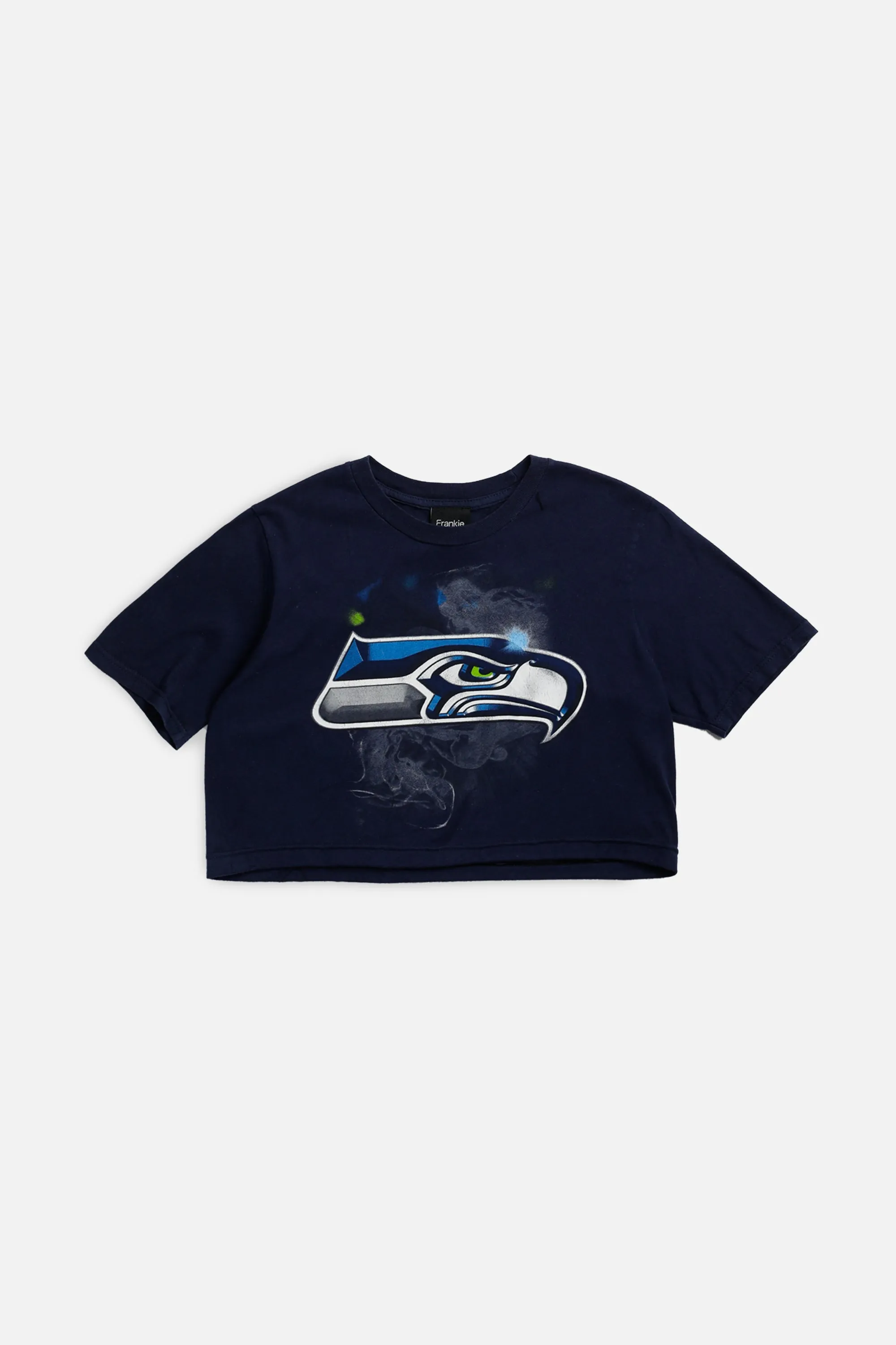 Rework Seattle Seahawks NFL Crop Tee - XS Frankie