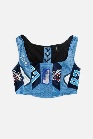 Rework Tennessee Titans NFL Corset - L Frankie