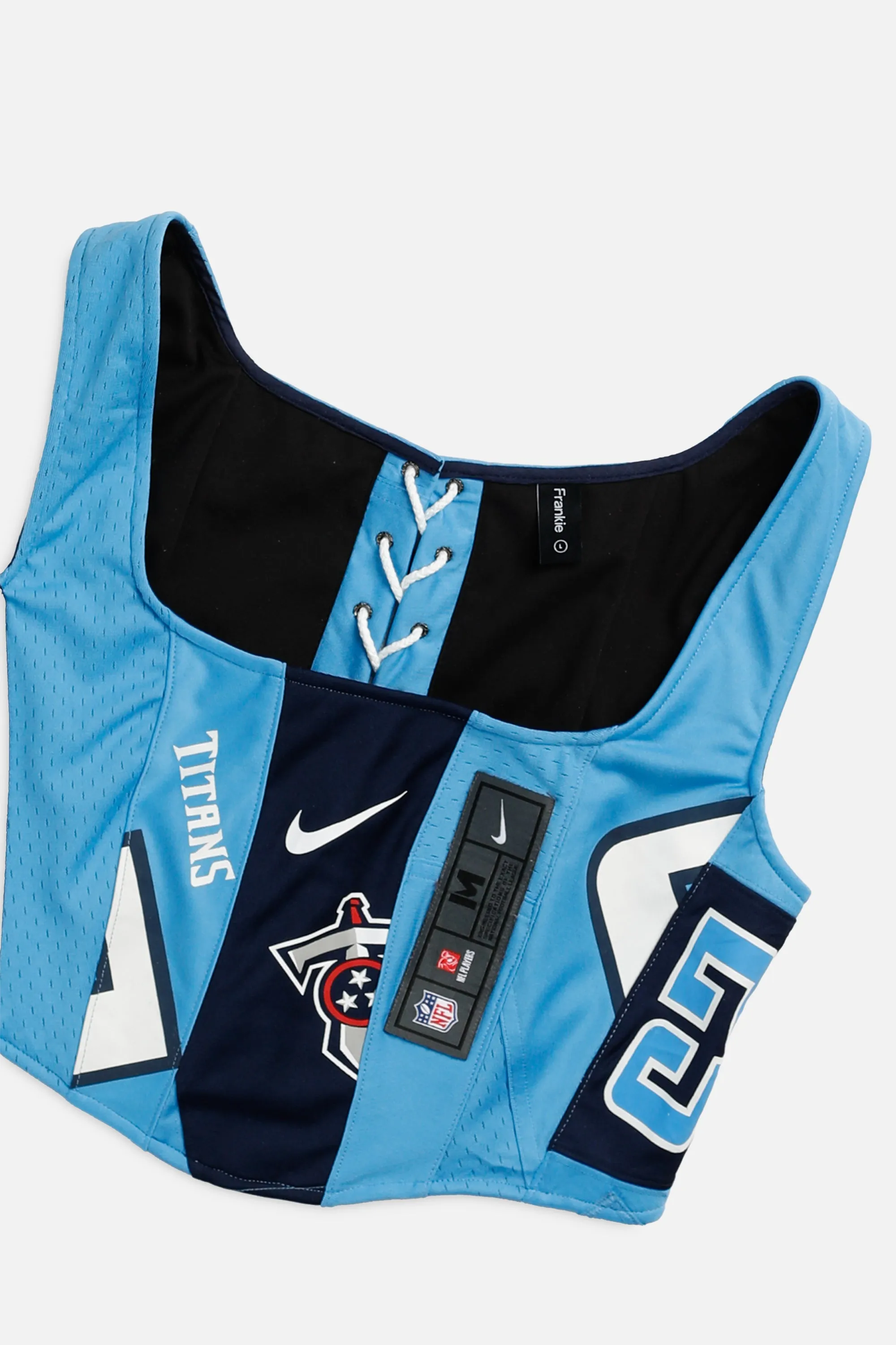 Rework Tennessee Titans NFL Corset - L Frankie