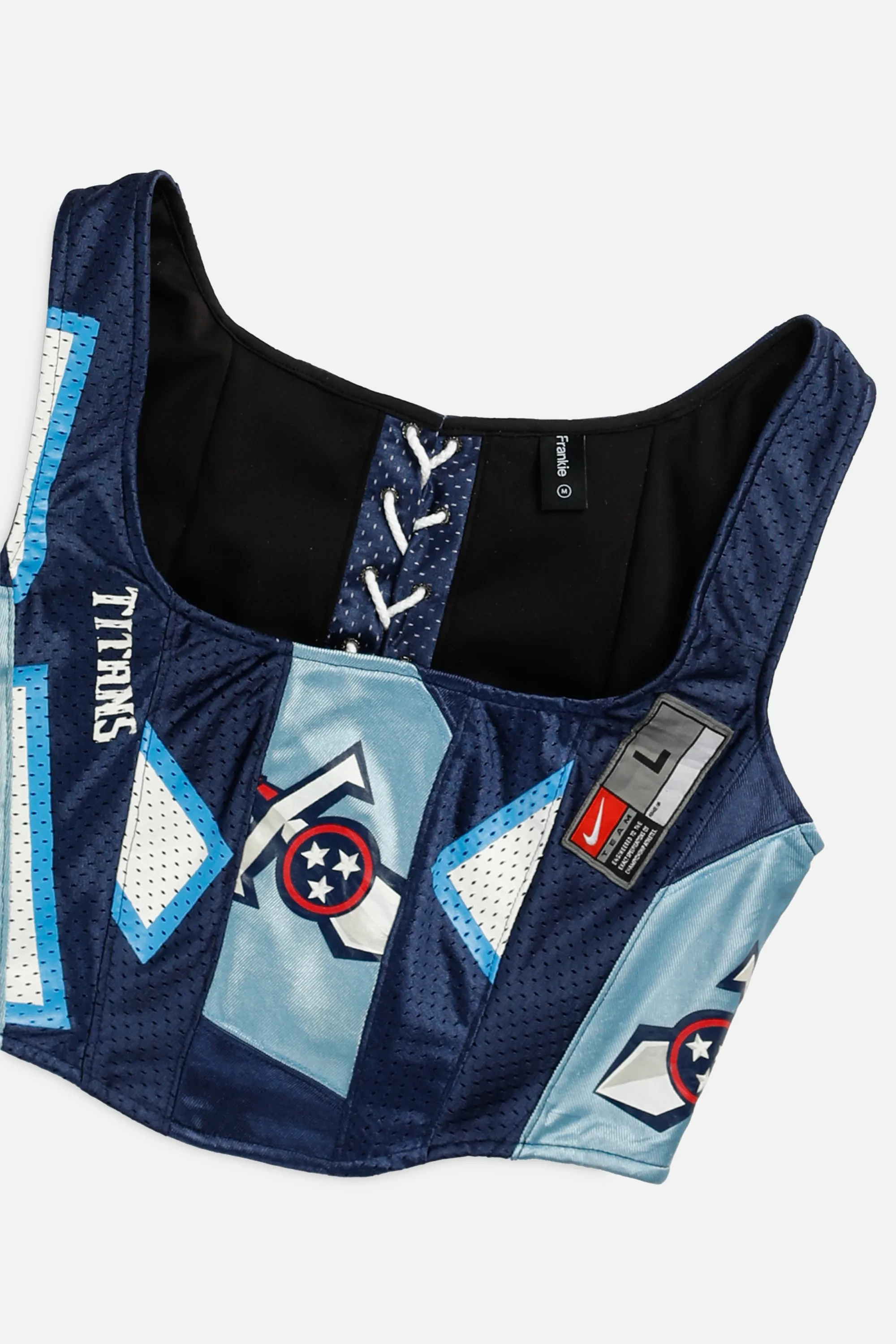 Rework Tennessee Titans NFL Corset - M Frankie